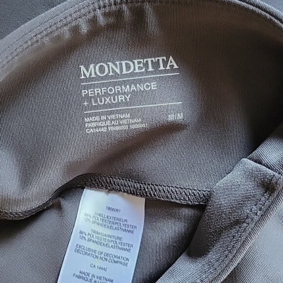 Mondetta Midweight High Waisted Mesh Capri Legging M - Picture 7 of 11